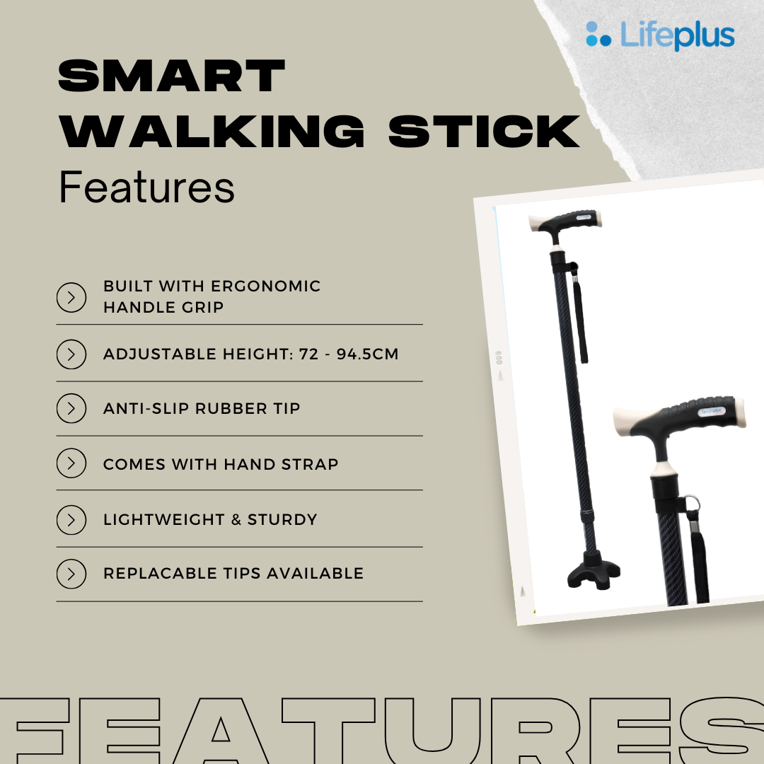 Lifeplus Smart Walking Stick