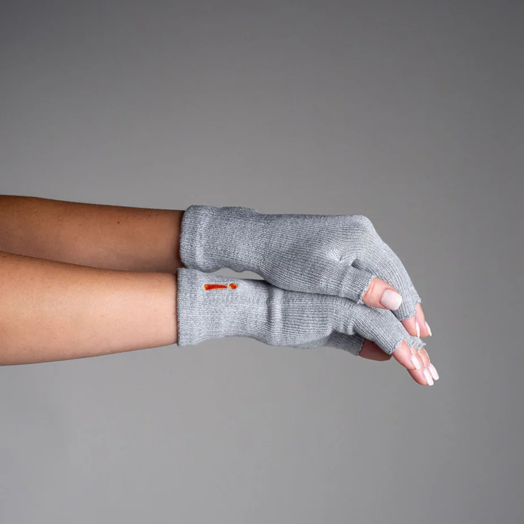 Incrediwear Fingerless Circulation Gloves (Grey)