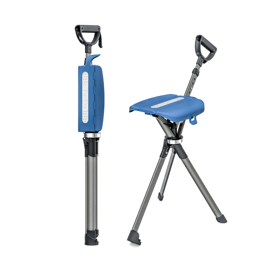 Ta-Da Chair 2 Pro 2-in-1 Walking Seat Stick | Made in Taiwan