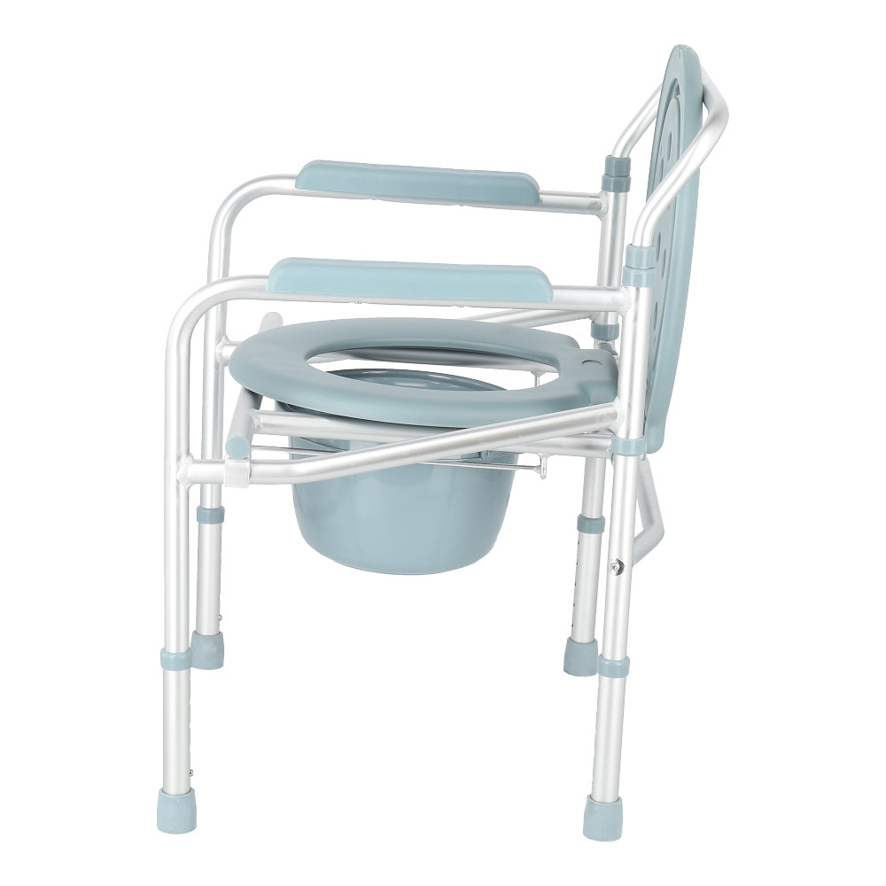 Lifeplus Aluminium Adjustable Foldable Commode KY894L