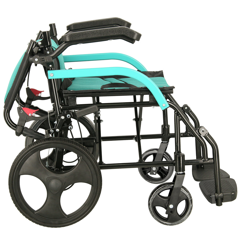 Lifeplus Flip-up Travel Wheelchair PHW863