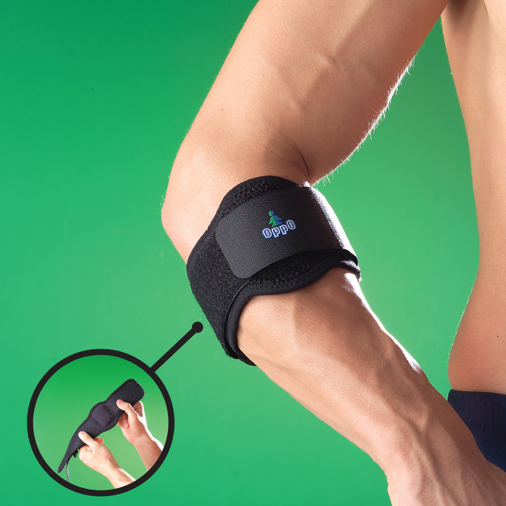 OppO Tennis/Golf Elbow Strap w/ Silicone Pad Coolprene® 1489