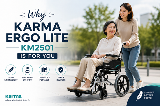 Why the Karma Ergo Lite KM2501 Is the Right Wheelchair for You