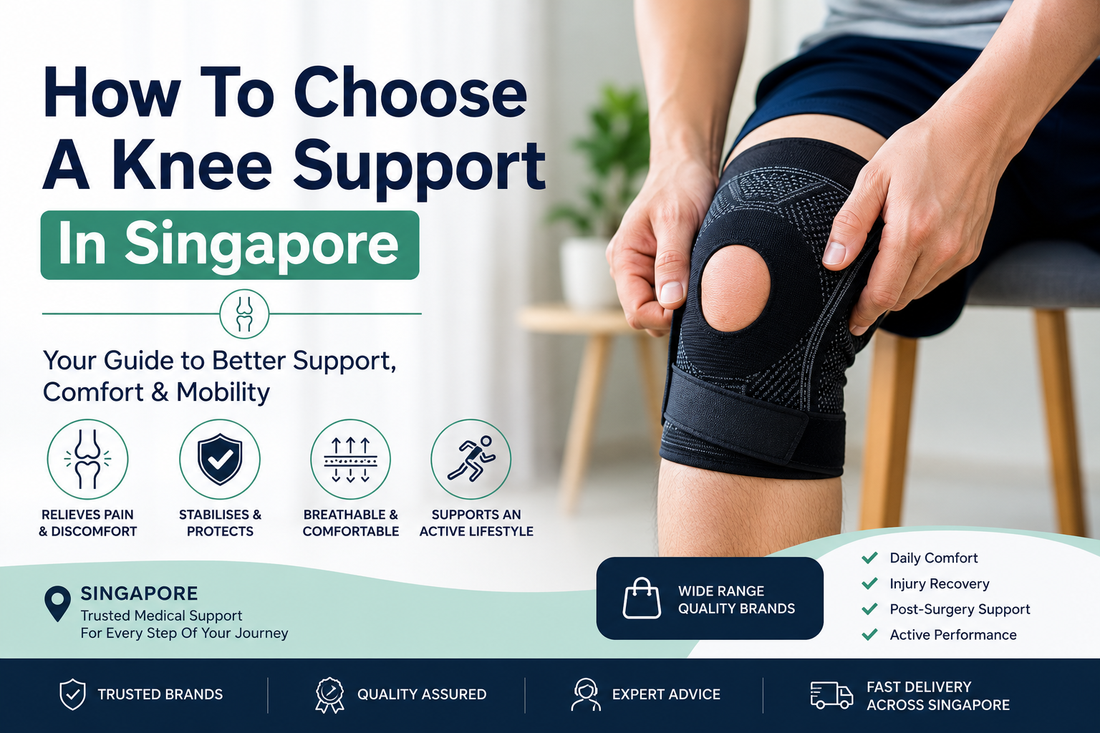 How To Choose a Knee Support in Singapore