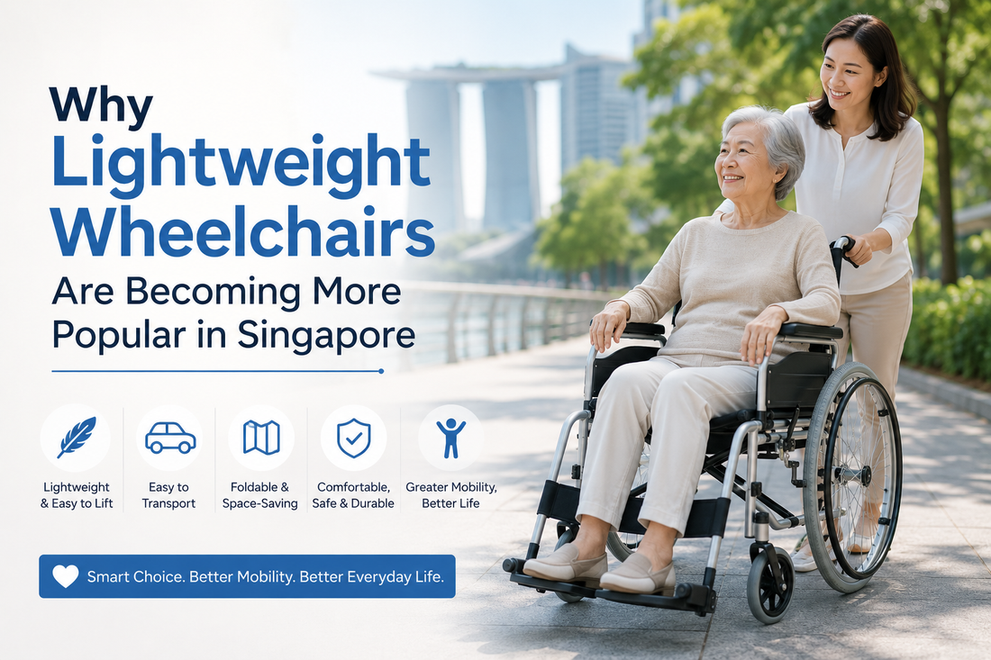 Why Lightweight Wheelchairs Are Becoming More Popular in Singapore