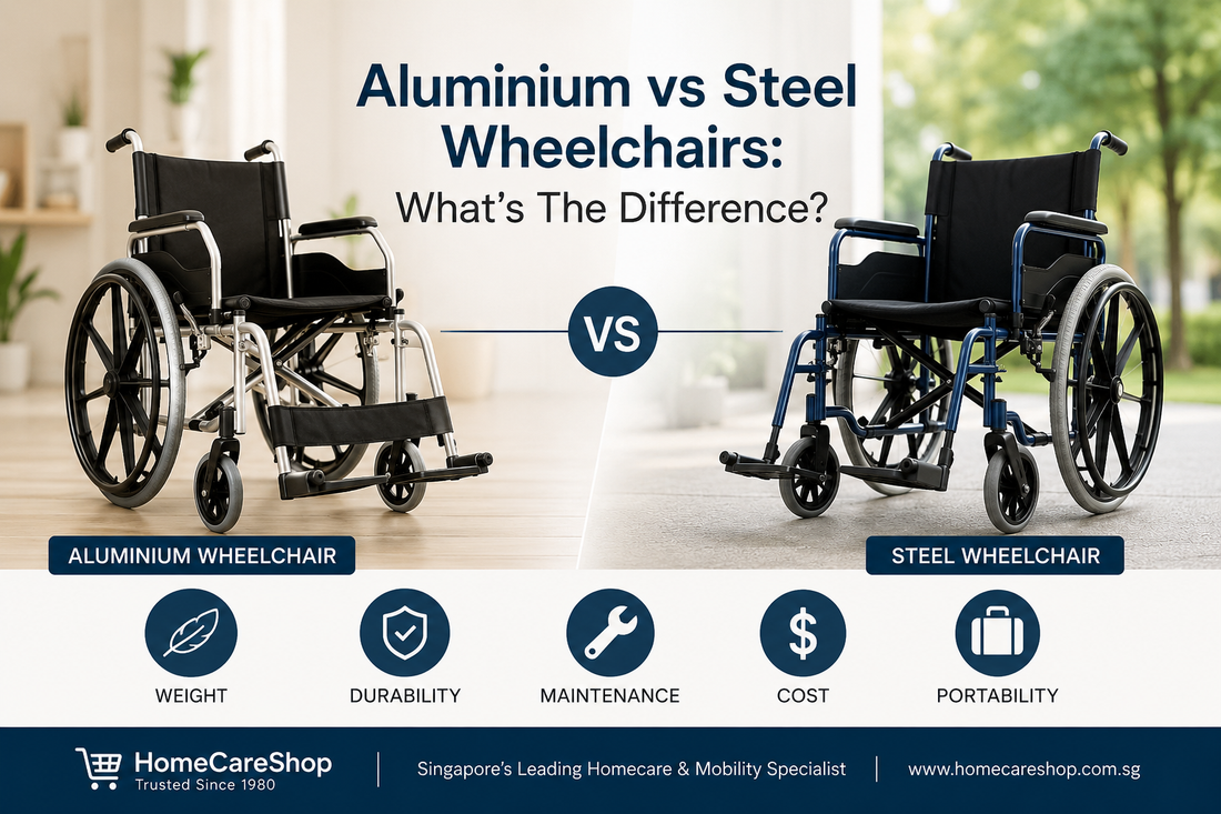 Aluminium vs Steel Wheelchairs: What’s The Difference?