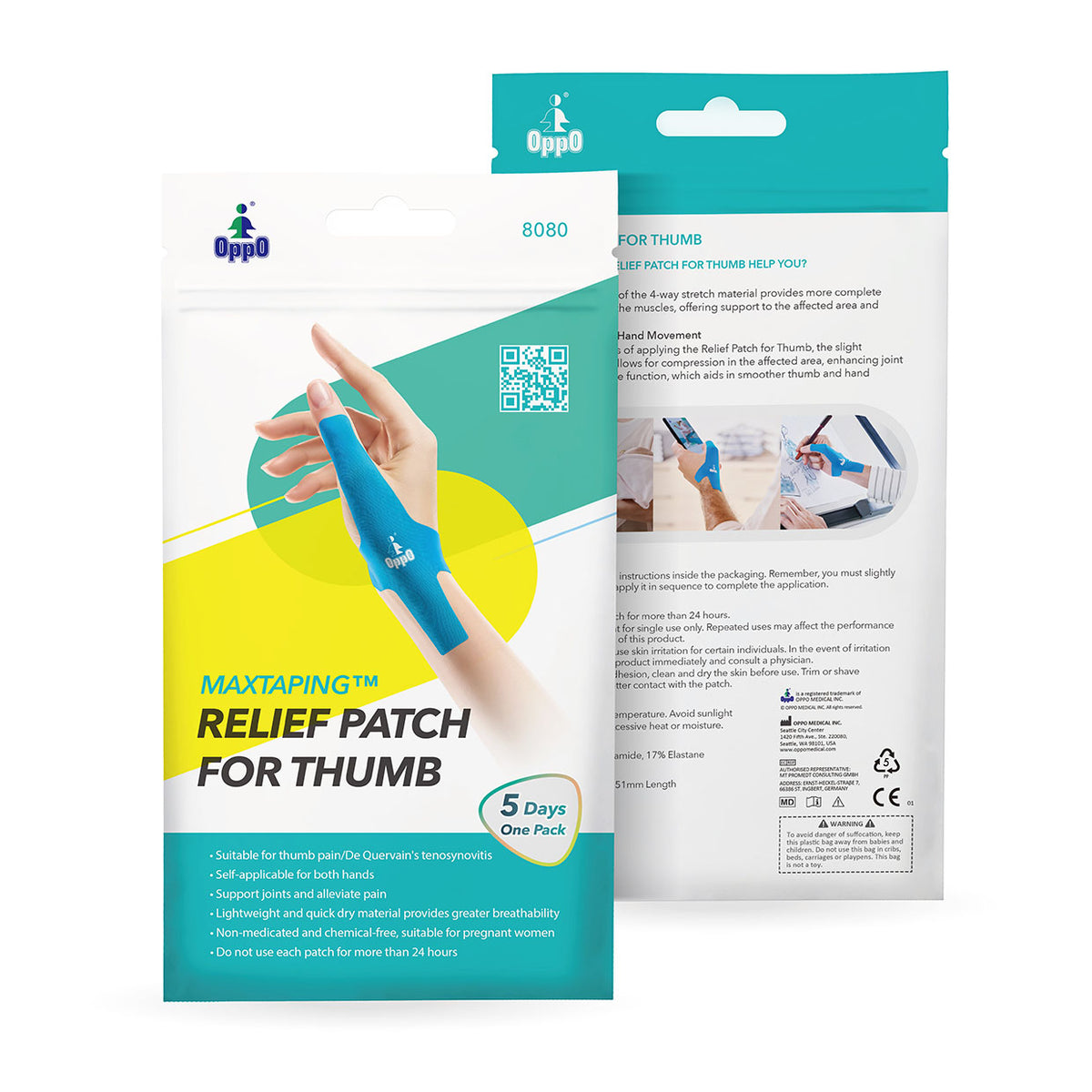 Oppo Relief Patch for Thumb