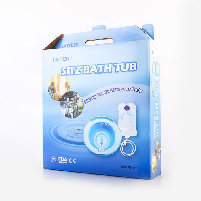 R&R Laitest Sitz Bath Tub with Tube Flow Clamp