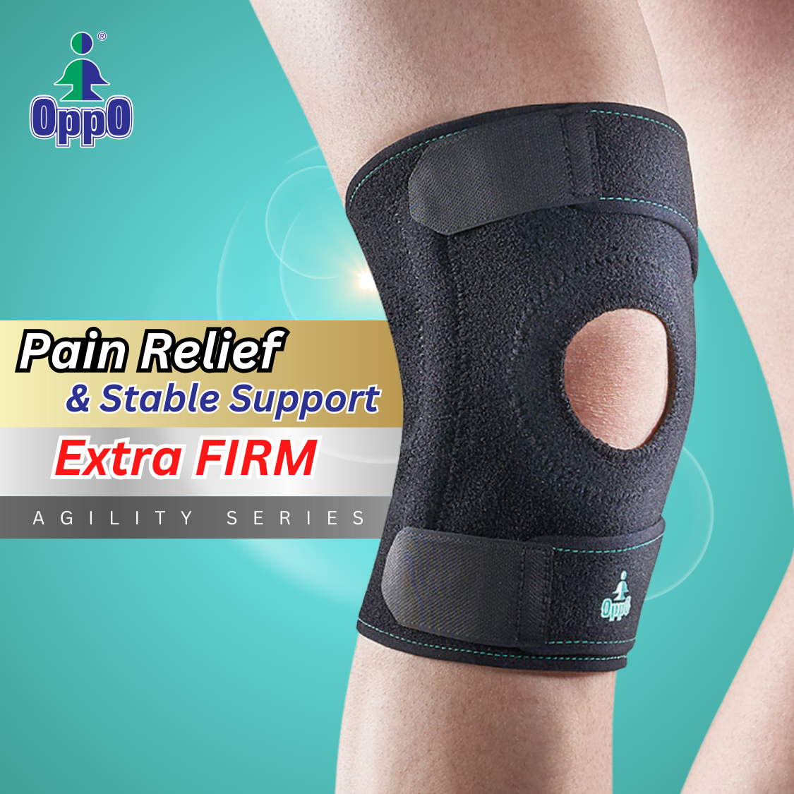 OppO Knee Brace (adjustable) RK102 | Agility Series