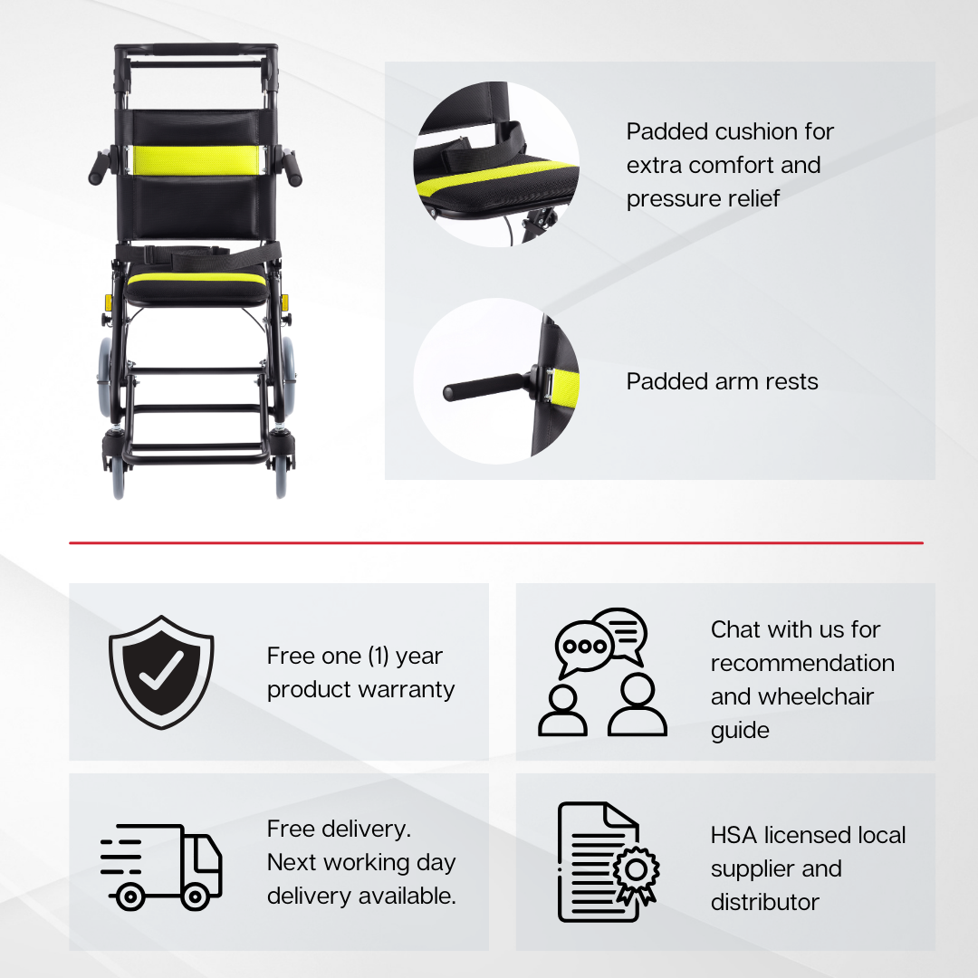 Yuwell Lightweight Transport Chair