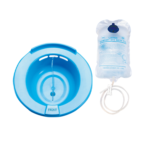 R&R Laitest Sitz Bath Tub with Tube Flow Clamp