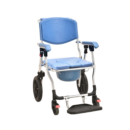 Lifeplus Foldable Aluminium Commode