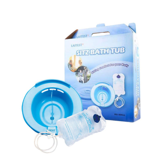 R&R Laitest Sitz Bath Tub with Tube Flow Clamp