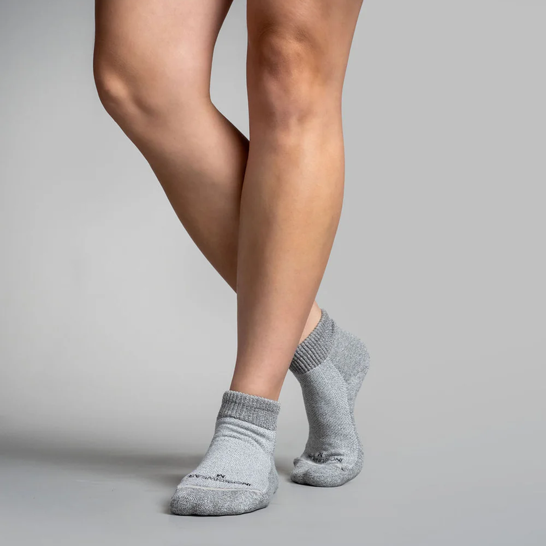 Incrediwear Low Cut Circulation Socks (Grey)