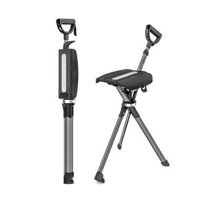 Ta-Da Chair 2 Pro 2-in-1 Walking Seat Stick | Made in Taiwan