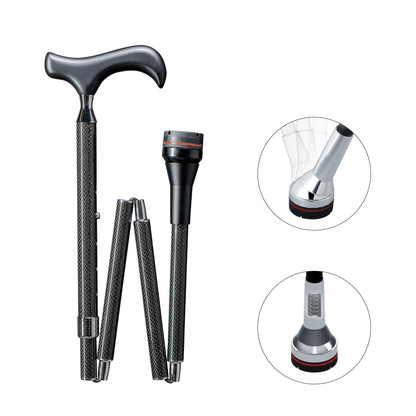 Lifeplus Prestige Foldable Carbon Fiber Walking Stick