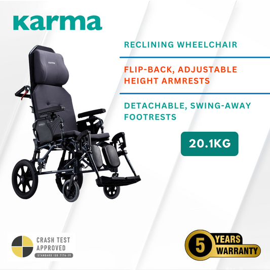 Karma MVP502 Reclining Wheelchair