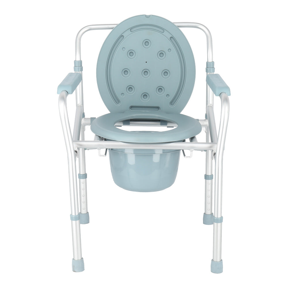 Lifeplus Aluminium Adjustable Foldable Commode KY894L