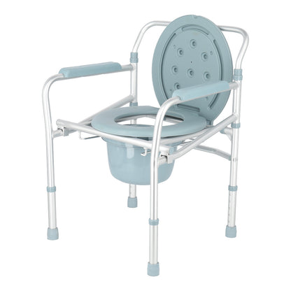 Lifeplus Aluminium Adjustable Foldable Commode KY894L