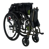 Lifeplus Flip-up Wheelchair PHW863 - Forest Green