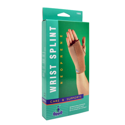 OppO Wrist Splint Neoprene 1082