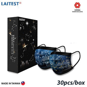 [READY STOCK] Laitest Medical Face Mask 30's - Starry Sky (Limited Edition)