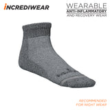 Incrediwear Low Cut Circulation Socks (Grey)