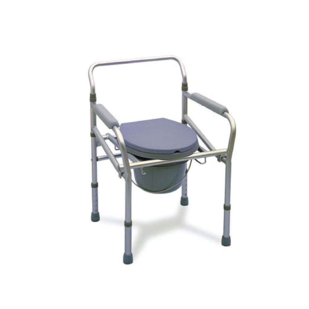 Lifeplus Aluminium Adjustable Foldable Commode KY894L