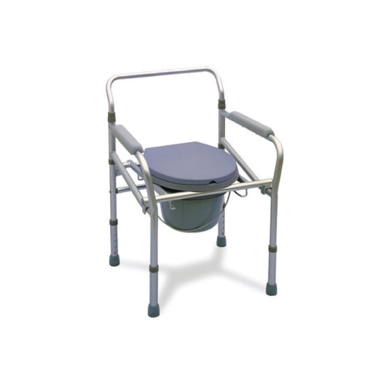 Lifeplus Aluminium Adjustable Foldable Commode KY894L