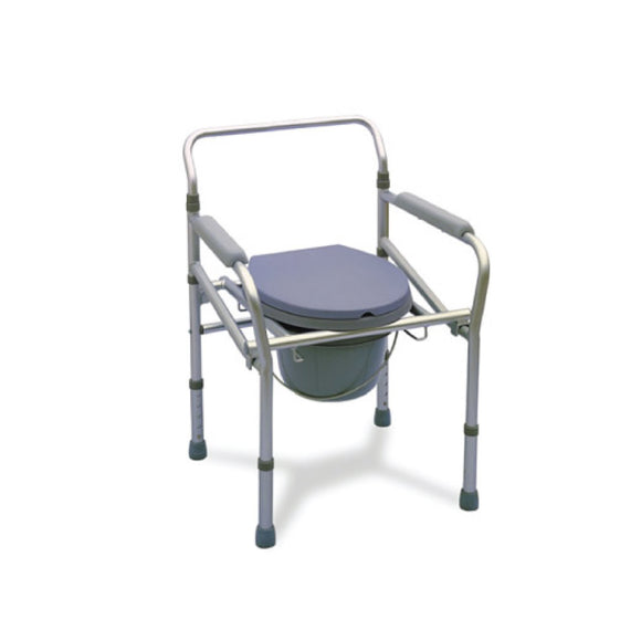 Lifeplus Aluminium Adjustable Foldable Commode KY894L