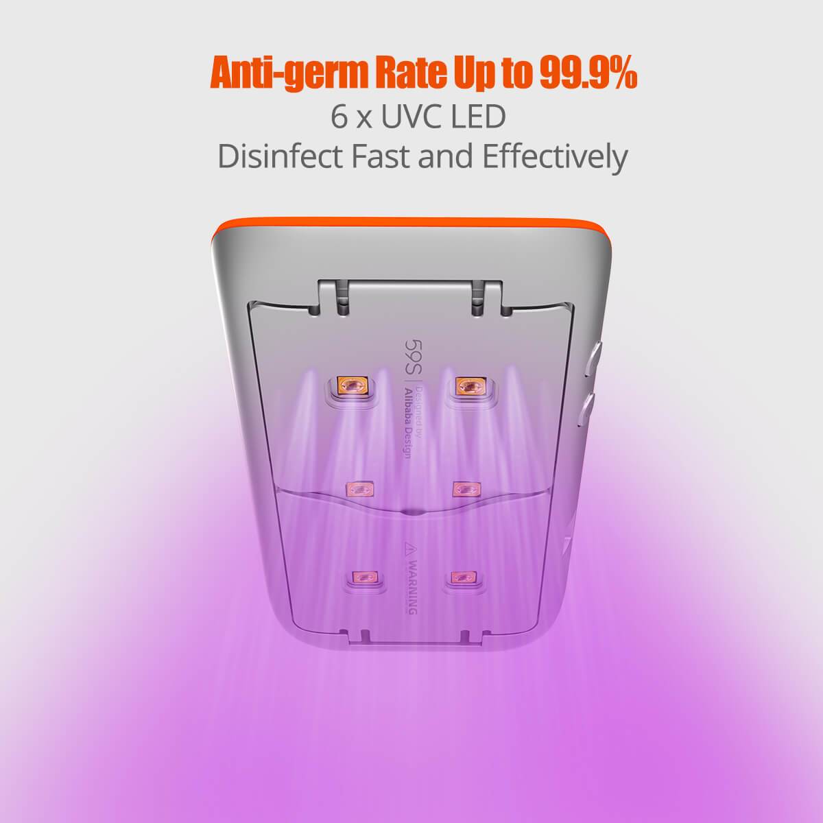 59S UV LED Portable Sterilizer X1