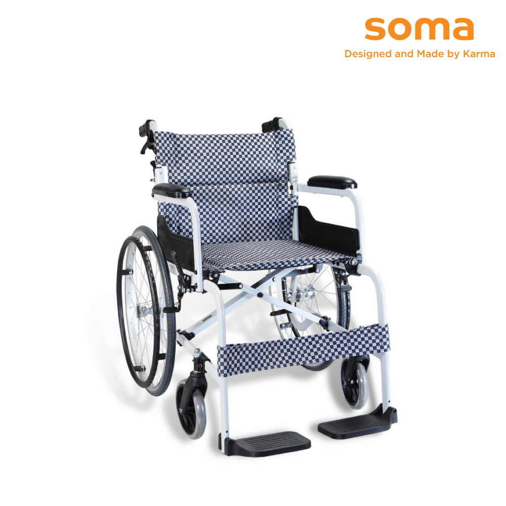 SOMA Lightweight Foldback Wheelchair – The Homecare Shop