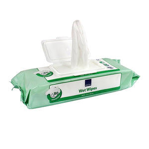 ABENA Personal Care Wet Wipes [20 x 27cm / 80 sheets per pack]